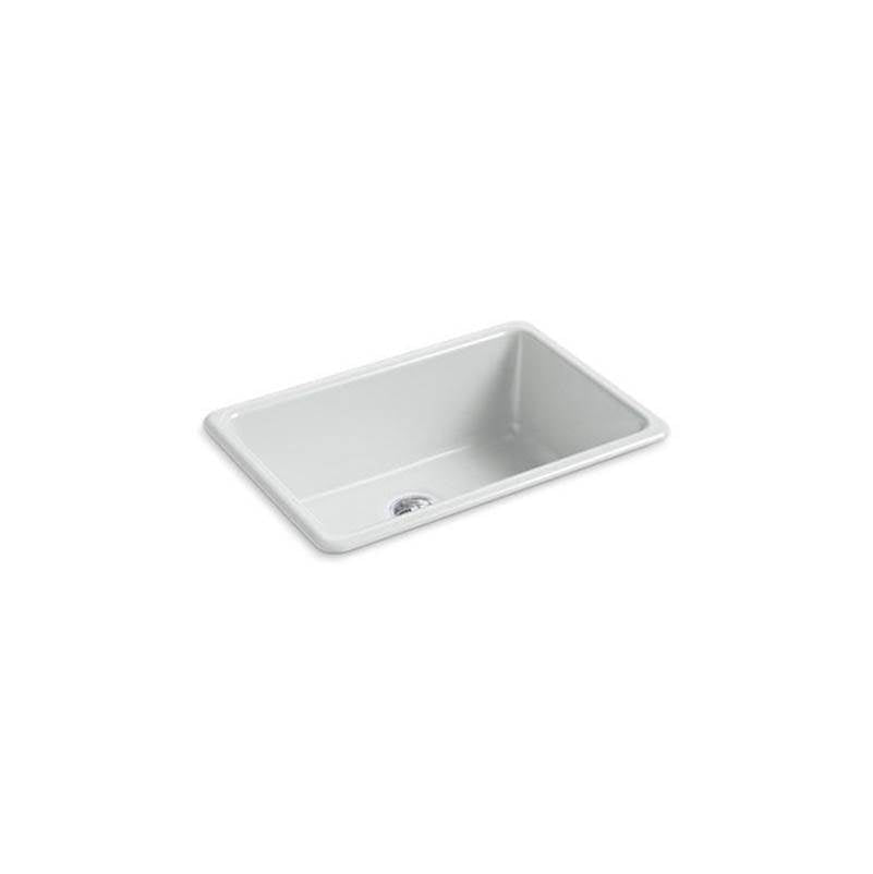 Kohler - Iron/Tones 27'' top-/undermount single-bowl kitchen sink - Ice Grey
