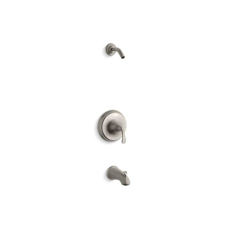 Kohler - Fort1/2 Rite-Temp bath and shower trim kit, without showerhead - Vibrant Brushed Nickel