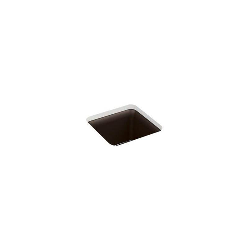 Kohler - Cairn 15-1/2'' undermount bar sink - Matte Brown