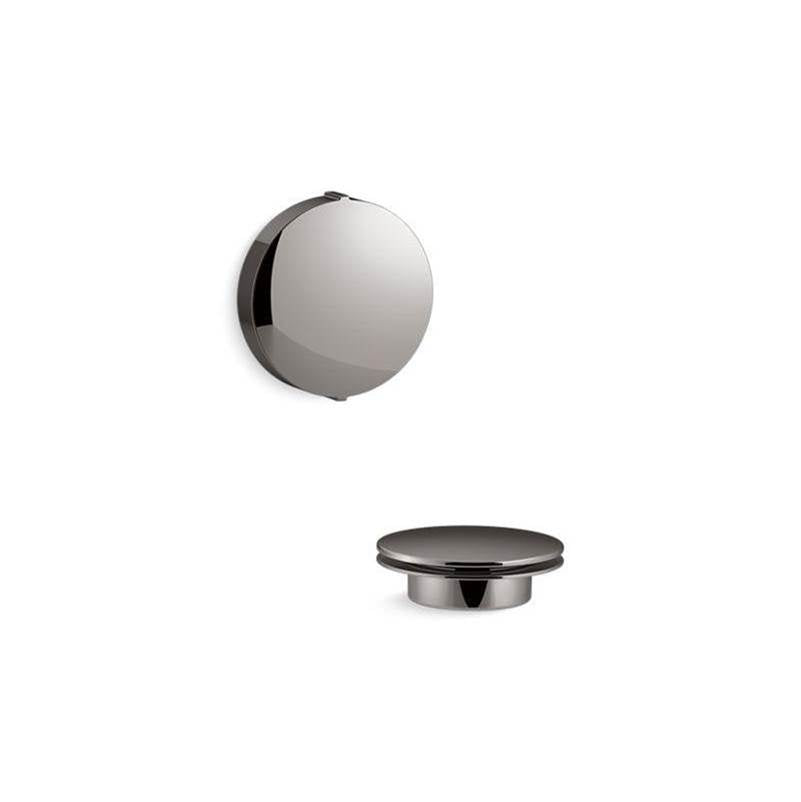Kohler - PureFloE Rotary-turn bath drain trim - Vibrant Titanium