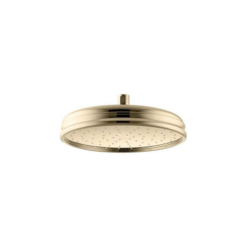 Kohler - Traditional 10'' single-function rainhead, 1.75 gpm - Vibrant French Gold