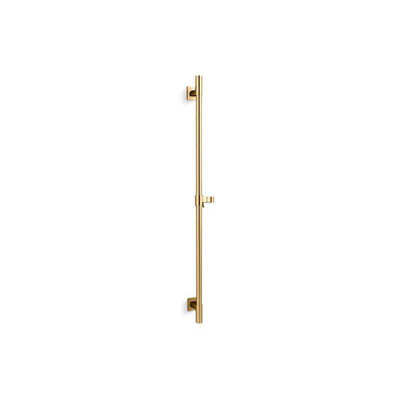 Kohler - Awaken 42'' deluxe slidebar - Vibrant Brushed Moderne Brass
