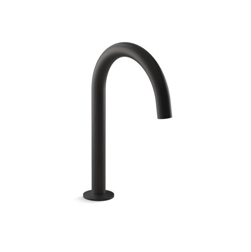 Kohler - Components Deck-mount bath spout with Tube design - Matte Black