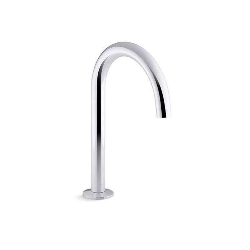 Kohler - Components Deck-mount bath spout with Tube design - Polished Chrome