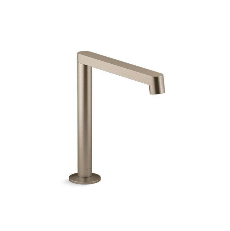 Kohler - Components Deck-mount bath spout with Row design - Vibrant Brushed Bronze