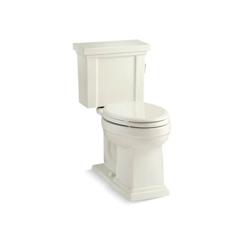 Kohler - Tresham Two-piece elongated toilet, 1.28 gpf - Biscuit