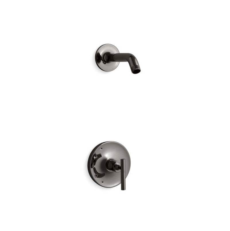 Kohler - Purist Rite-Temp shower trim kit with lever handle, without showerhead - Vibrant Titanium