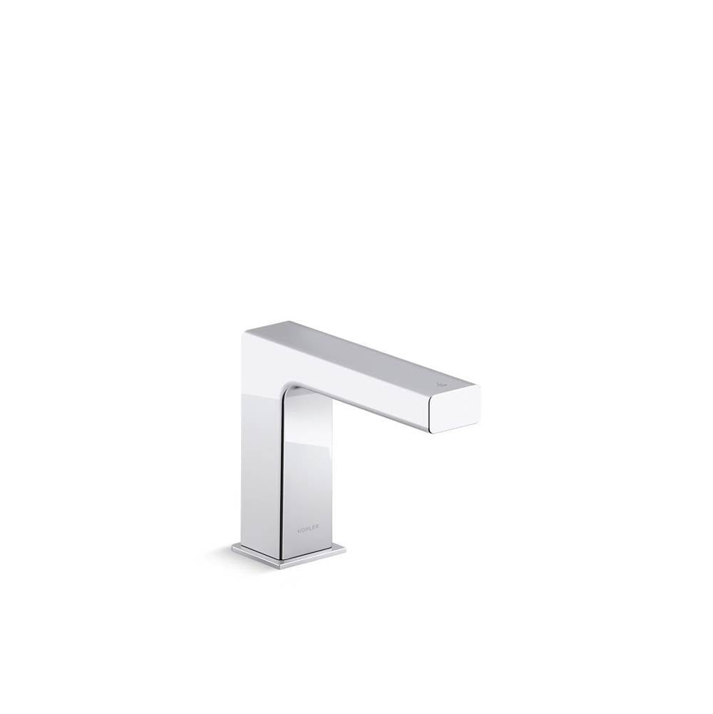 Kohler - StraytE Touchless faucet with Kinesis sensor technology and temperature mixer, Hybrid-powered - Polished Chrome