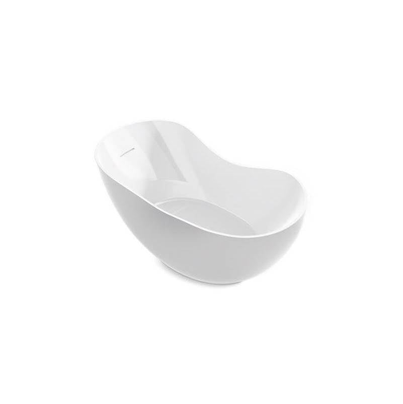 Kohler - Abrazo 66'' x 31-1/2'' freestanding bath - White