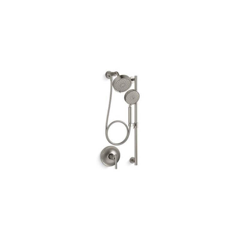 Kohler - Purist Showering Kit, 1.75 gpm - Vibrant Brushed Nickel