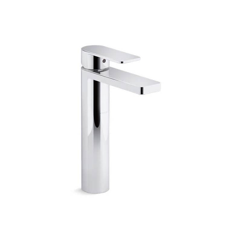 Kohler - Parallel Tall single-handle bathroom sink faucet, 1.0 gpm - Polished Chrome