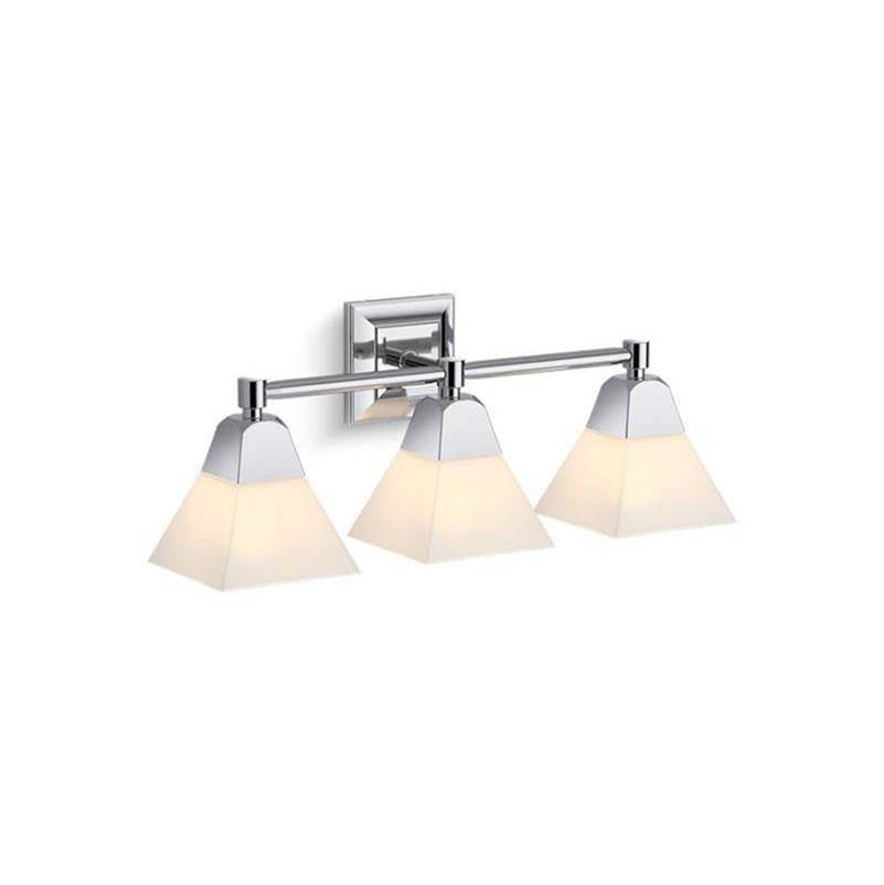 Kohler - Memoirs Three-light sconce - Polished Chrome