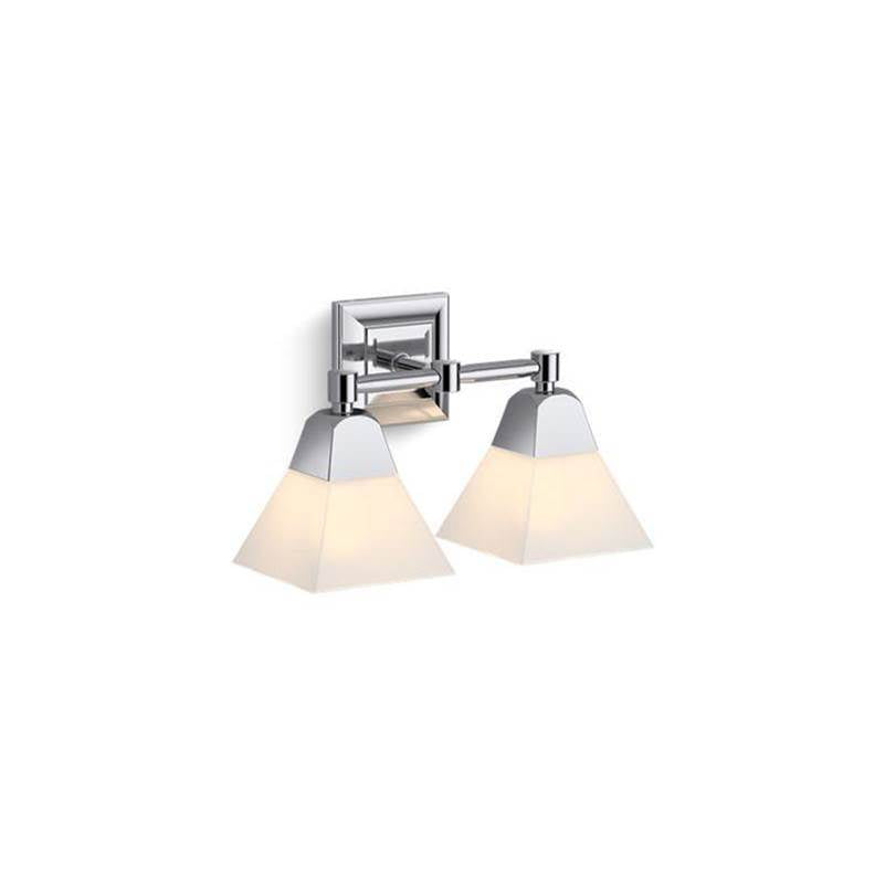 Kohler - Memoirs Two-light sconce - Polished Chrome