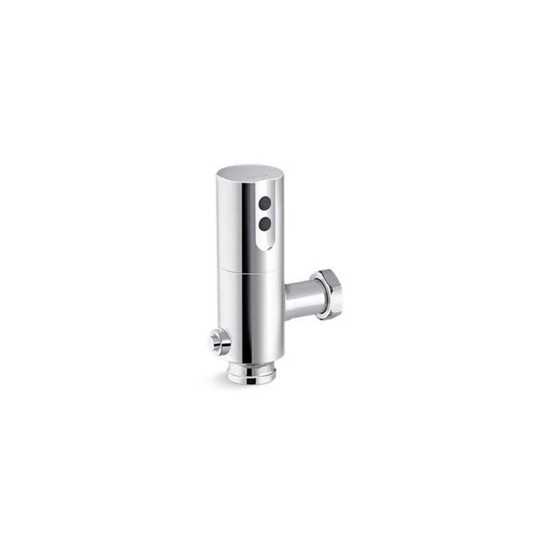 Kohler - Mach Tripoint Touchless retrofit toilet flushometer, DC-powered, 1.28 gpf - Polished Chrome