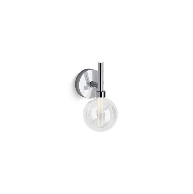 Kohler - ComponentsE One-light LED lacemaker sconce - Polished Chrome