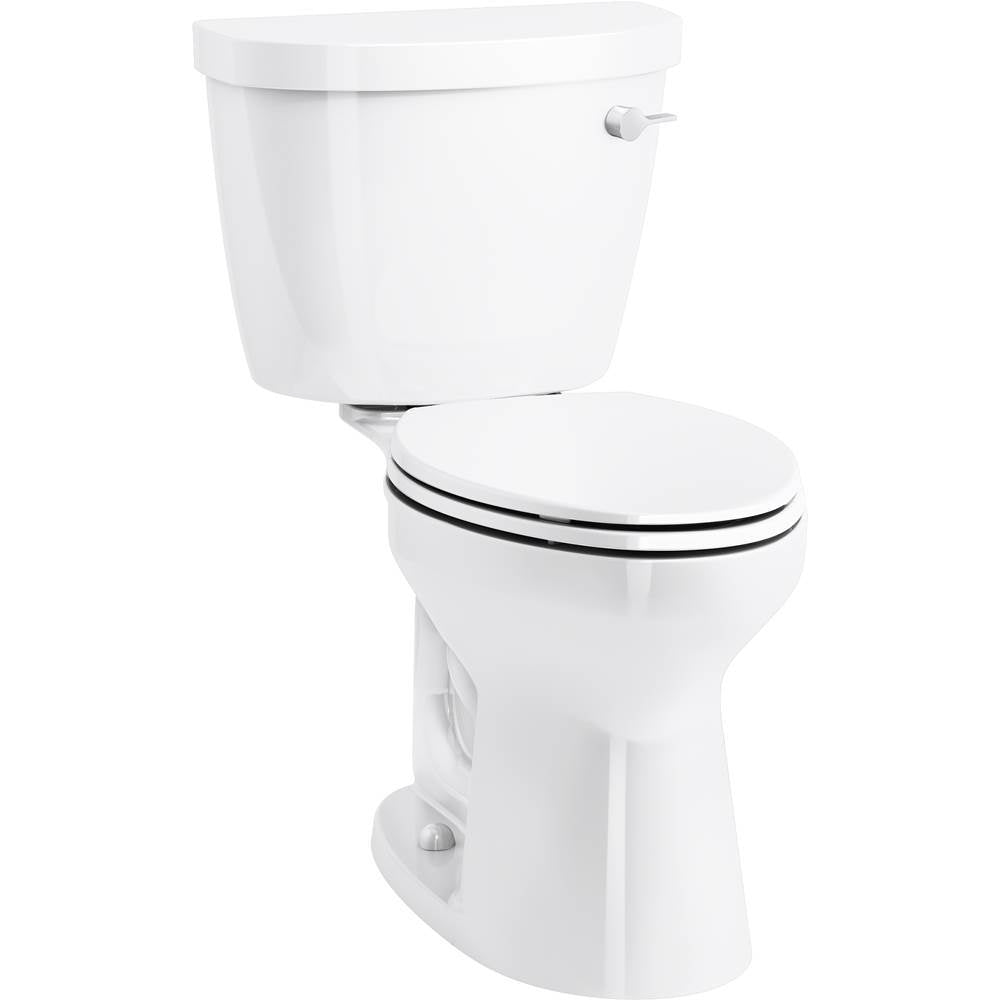 Kohler - Cimarron Two-piece elongated toilet, 1.6 gpf - White