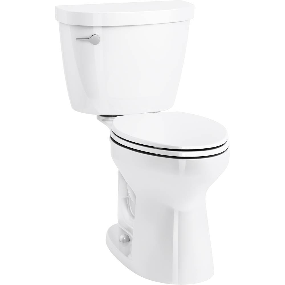 Kohler - Cimarron Two-piece elongated toilet, 1.6 gpf - White