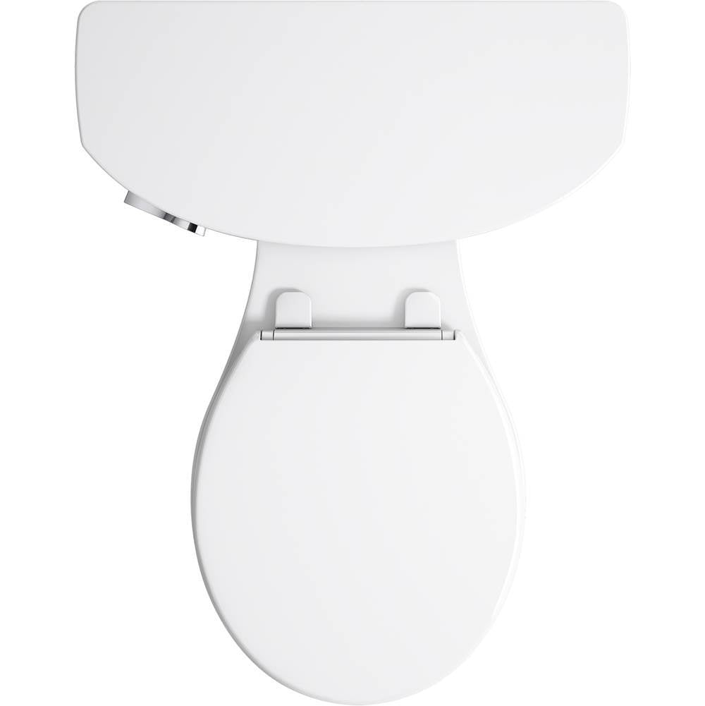 Cimarron Two-piece round-front toilet, 1.28 gpf