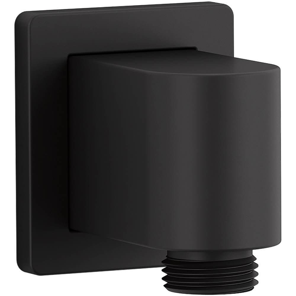 Kohler - Awaken Wall-mount supply elbow with check valve - Matte Black