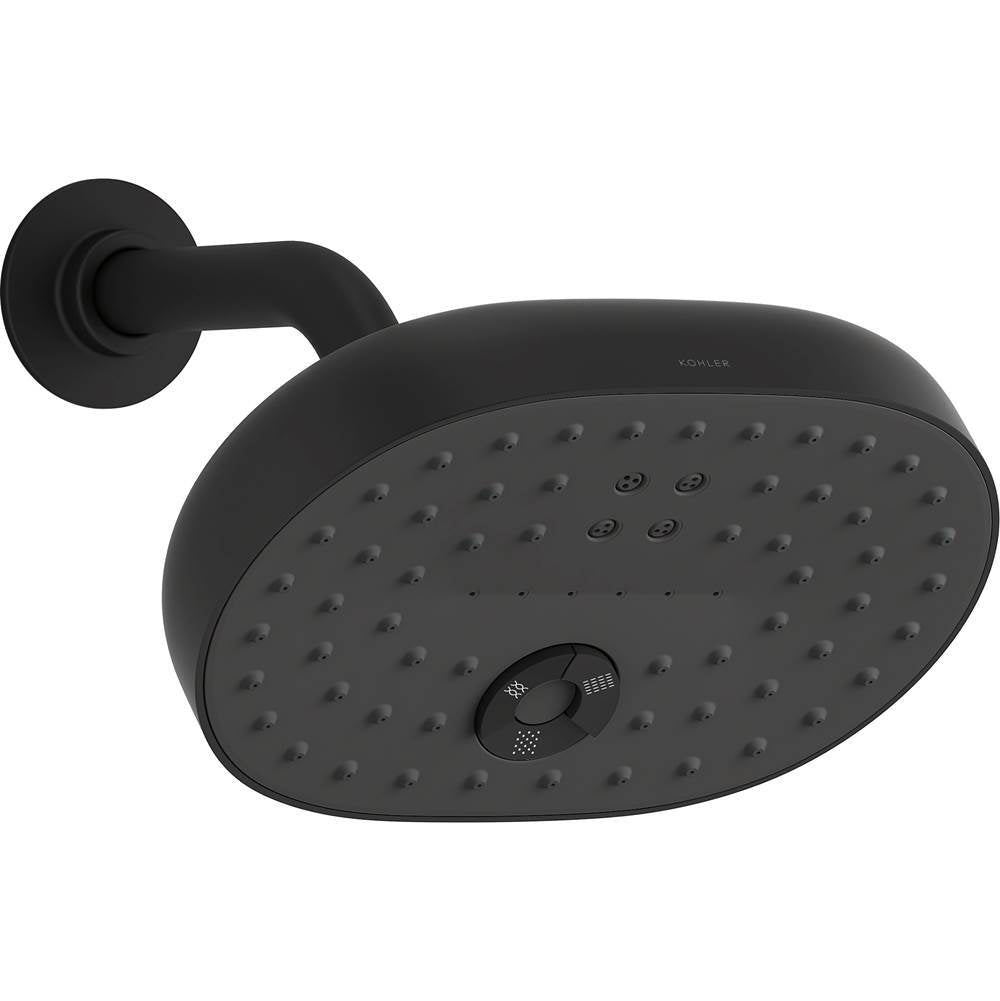 Kohler - Statement Three-function showerhead, 1.75 gpm - Matte Black