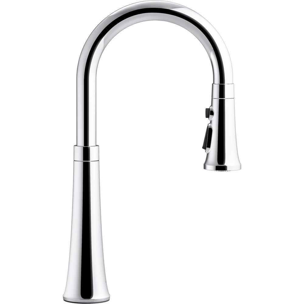 ToneE Touchless pull-down kitchen sink faucet with KOHLER Konnect