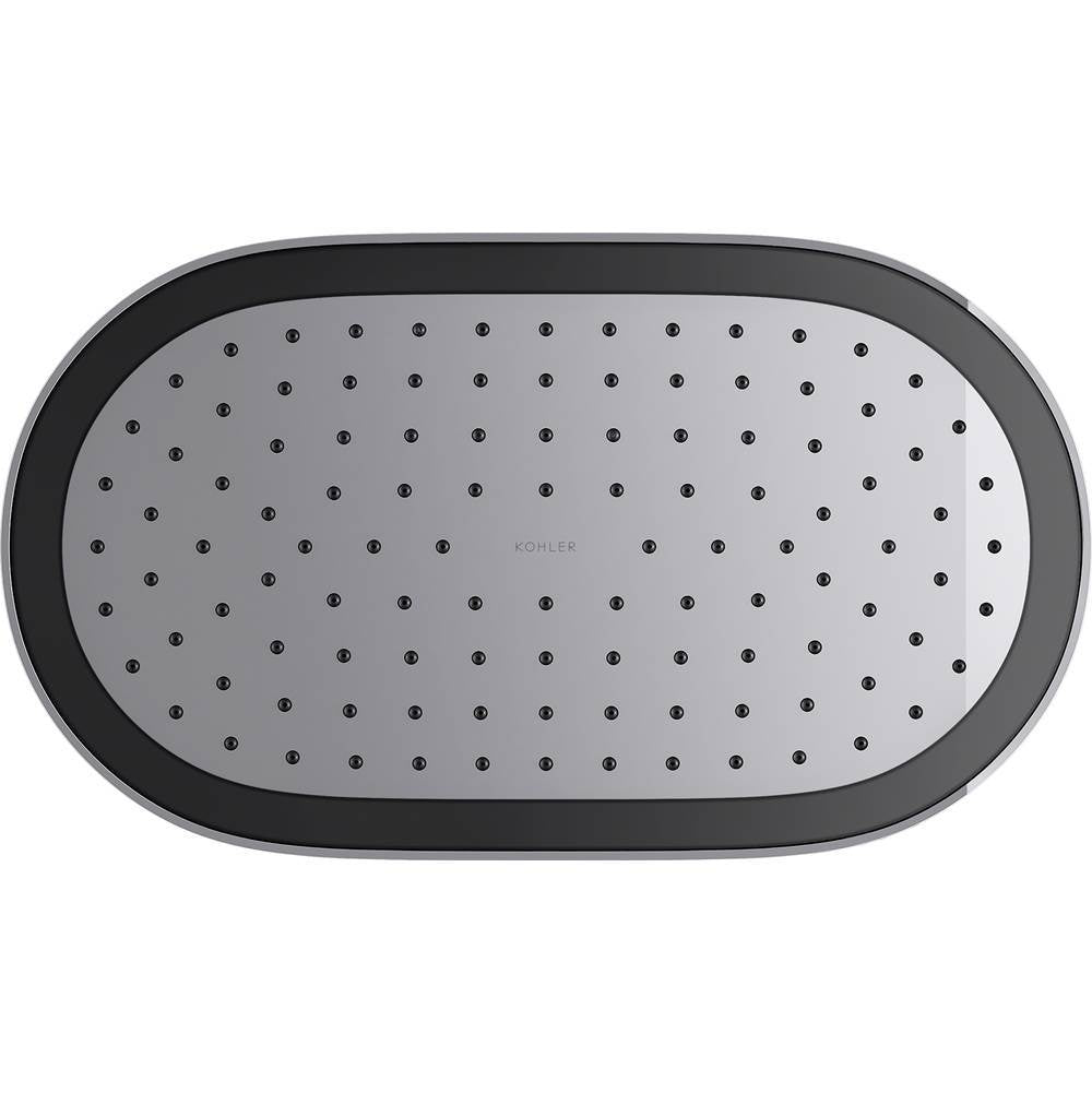 Statement Oblong 14'' single-function rainhead, 2.5 gpm