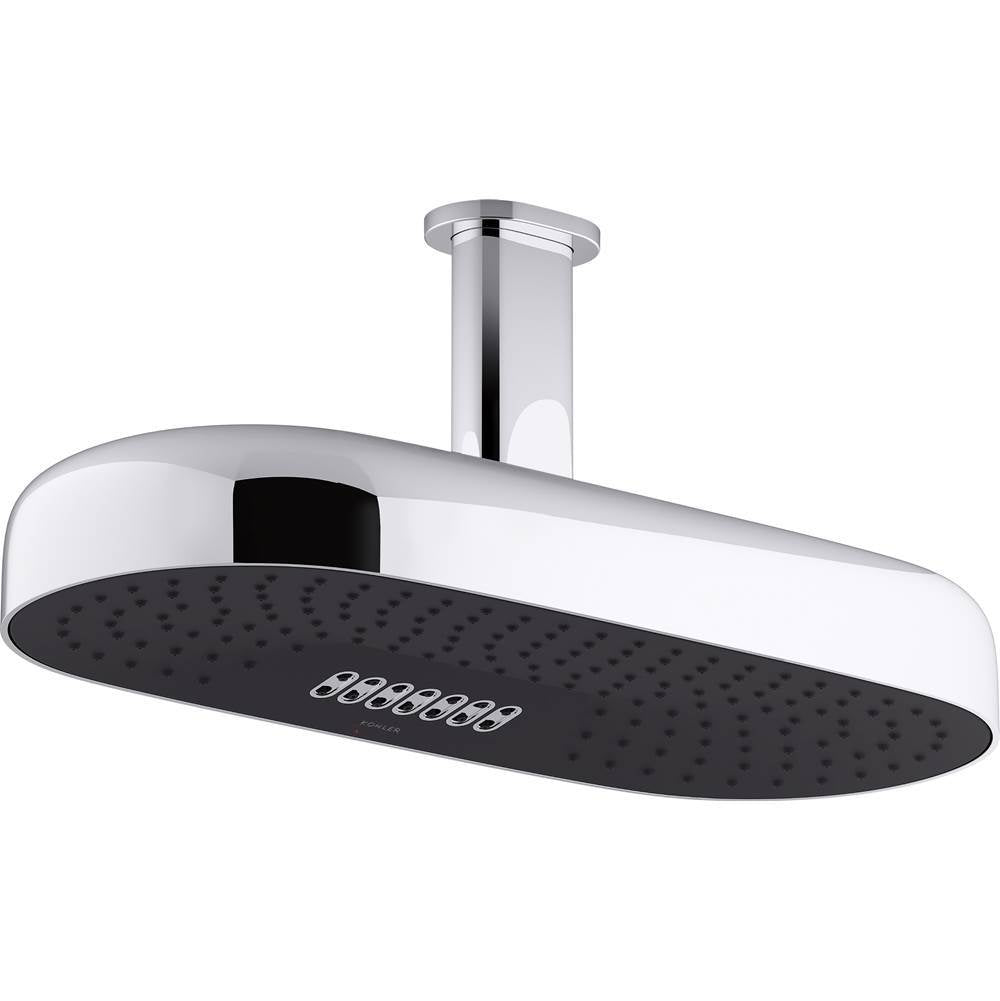 Kohler - Statement Oblong 18'' two-function rainhead, 2.5 gpm - Polished Chrome