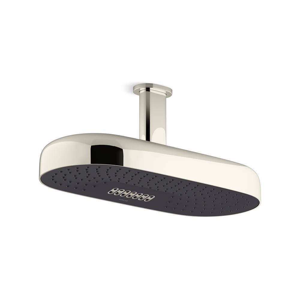 Statement Oblong 18'' two-function rainhead, 2.5 gpm