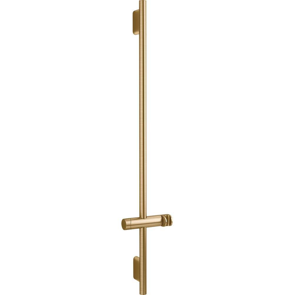 Kohler - Statement 40'' slidebar - Vibrant Brushed Moderne Brass