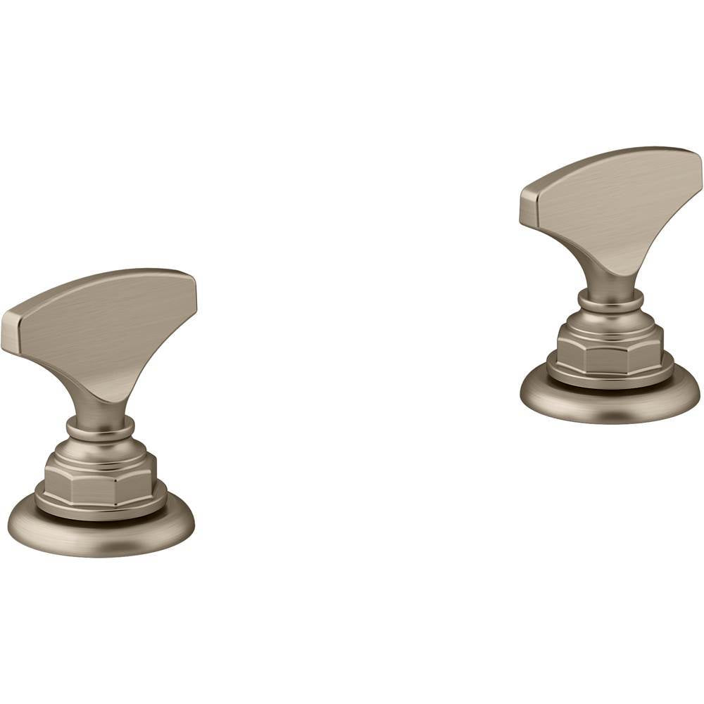Kohler - Artifacts T-handle bathroom sink faucet handles - Vibrant Brushed Bronze