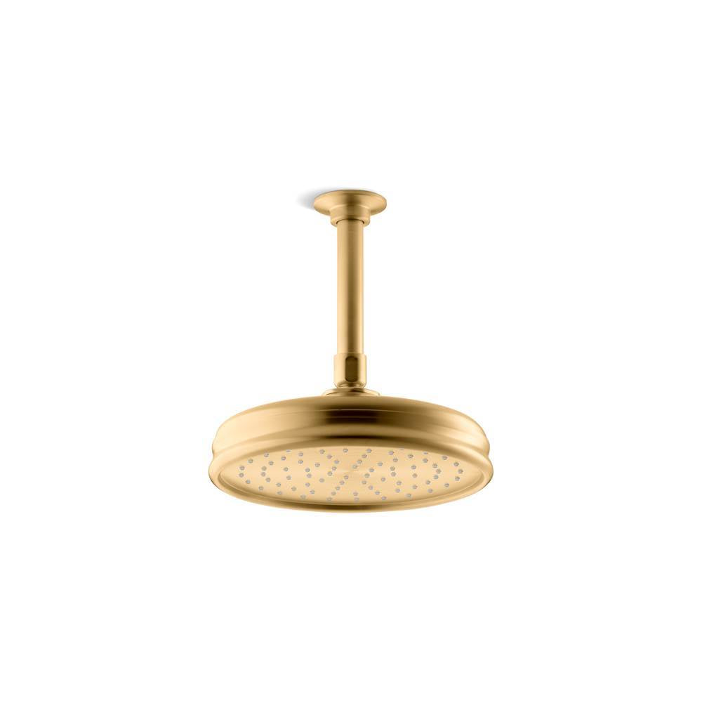 Kohler - 8'' rainhead, 1.75 gpm - Vibrant Brushed Moderne Brass