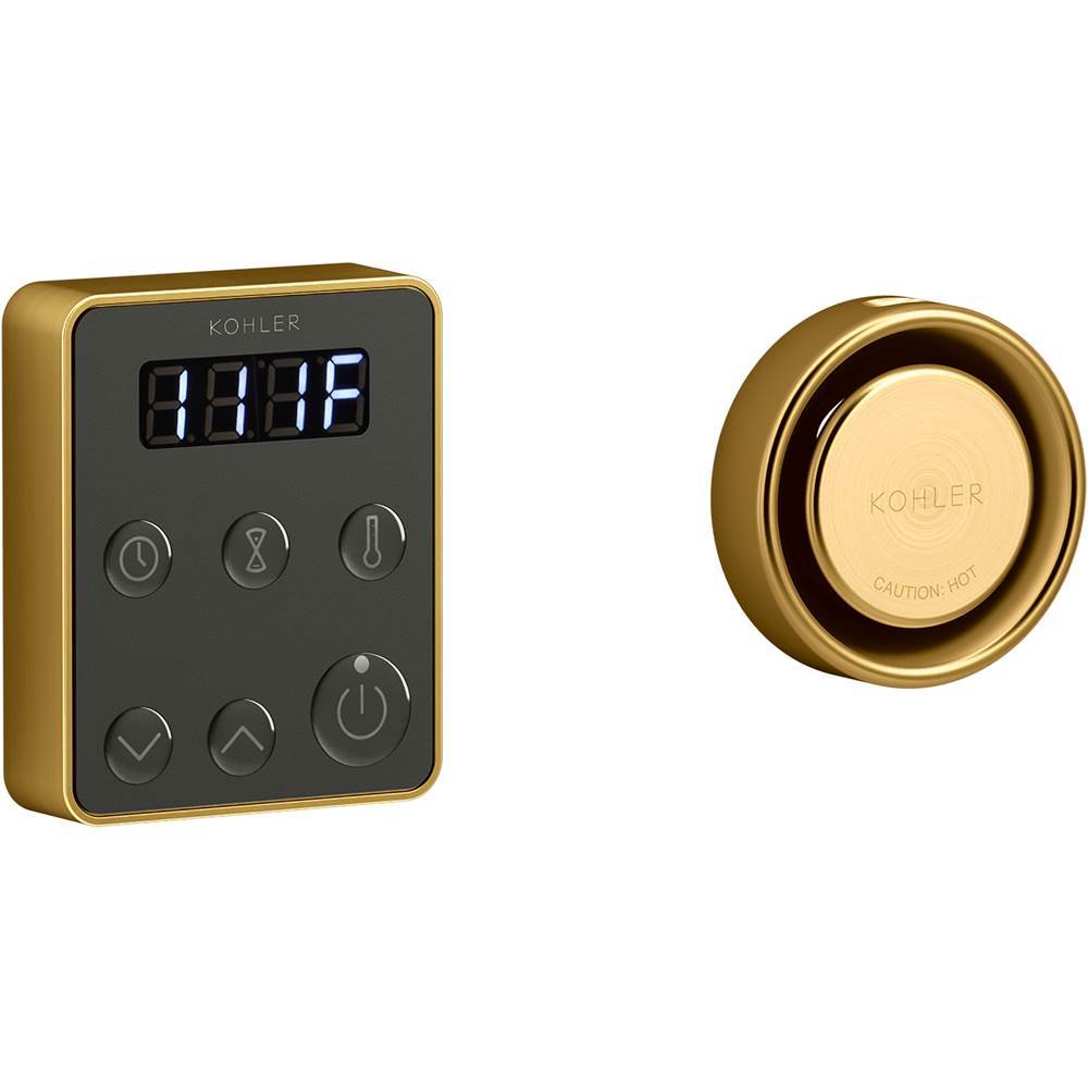 Kohler - Invigoration Series Steam generator control kit - Vibrant Brushed Moderne Brass