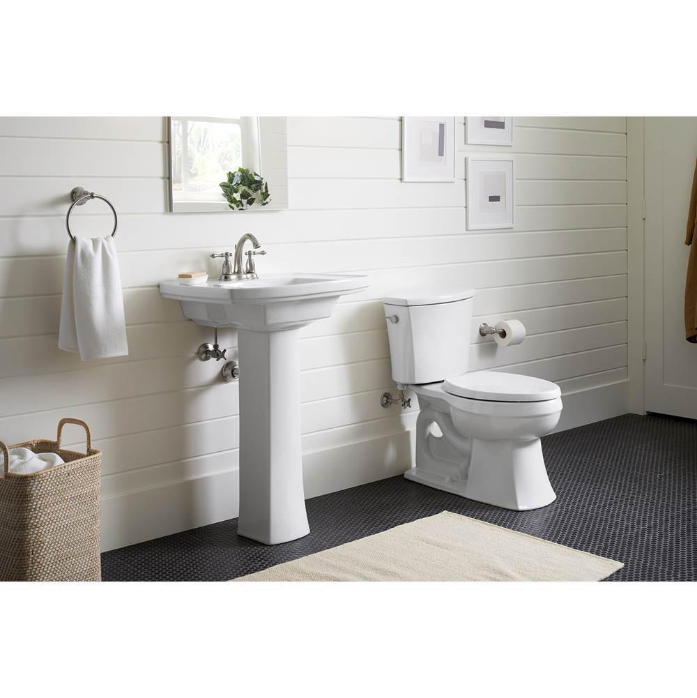 Kelston 23-3/4'' rectangular pedestal bathroom sink