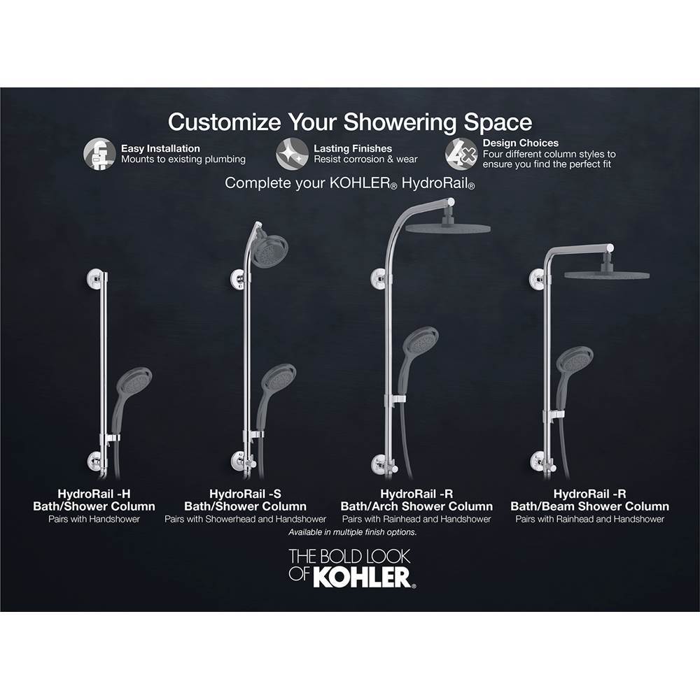 HydroRail-R Beam shower column