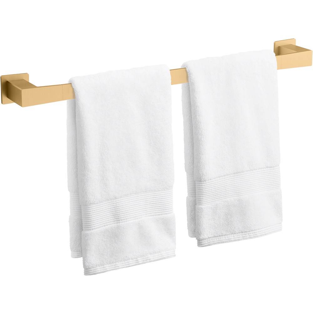 Kohler - Honesty 24'' towel bar - Vibrant Brushed Moderne Brass