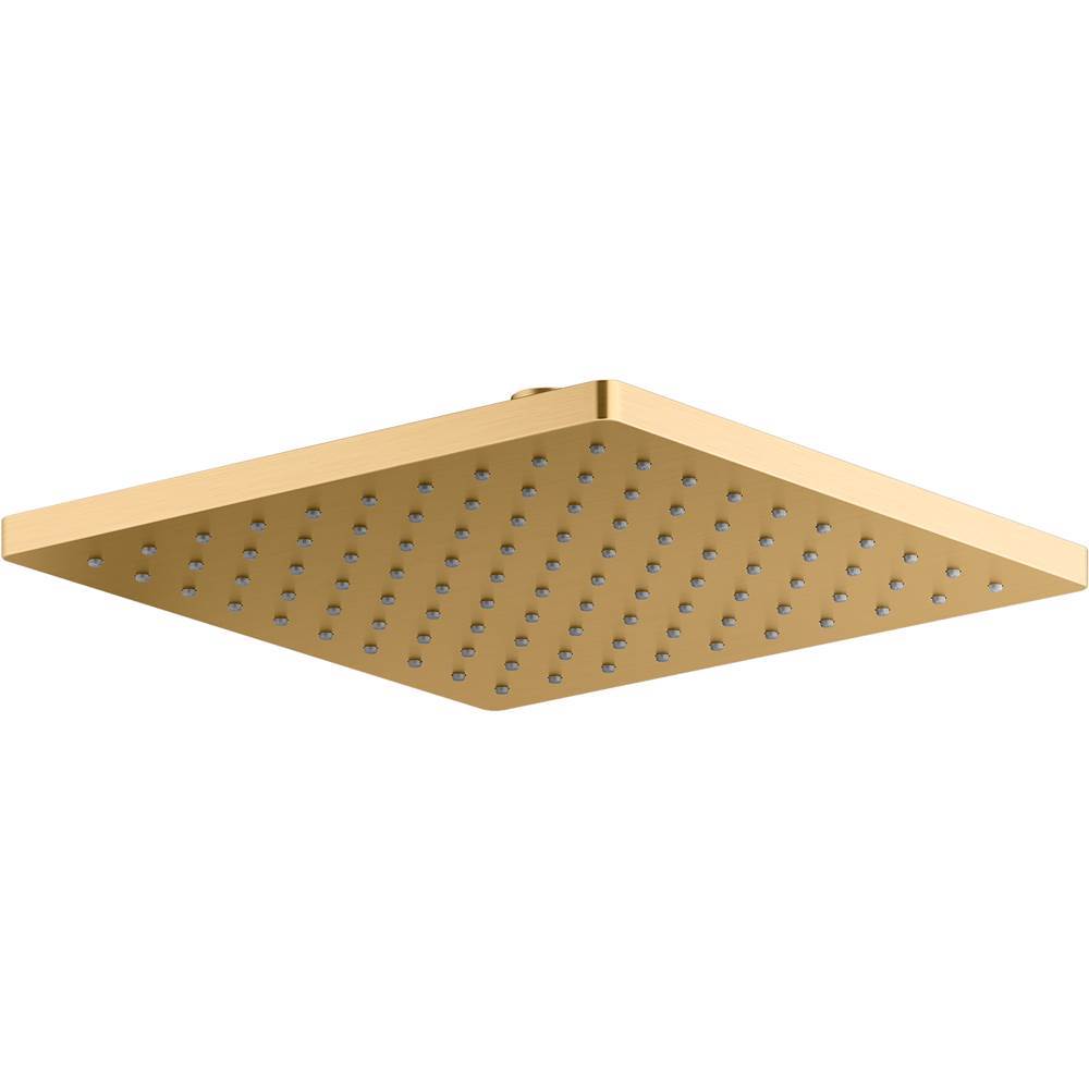 Kohler - Honesty 10'' single-function rainhead, 1.75 gpm - Vibrant Brushed Moderne Brass