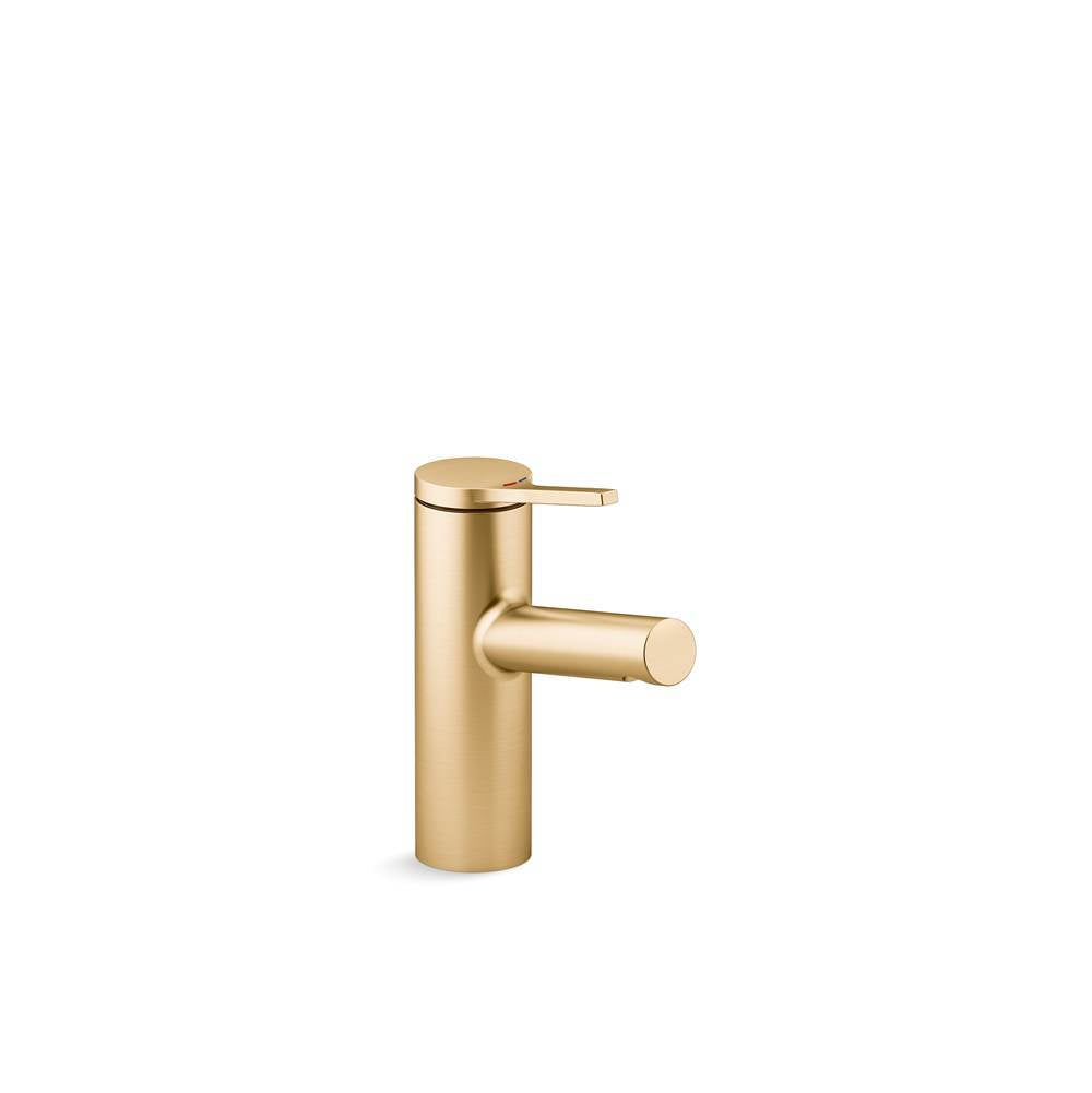 Kohler - Elate Single-handle bathroom sink faucet, 0.5 gpm - Vibrant Brushed Moderne Brass