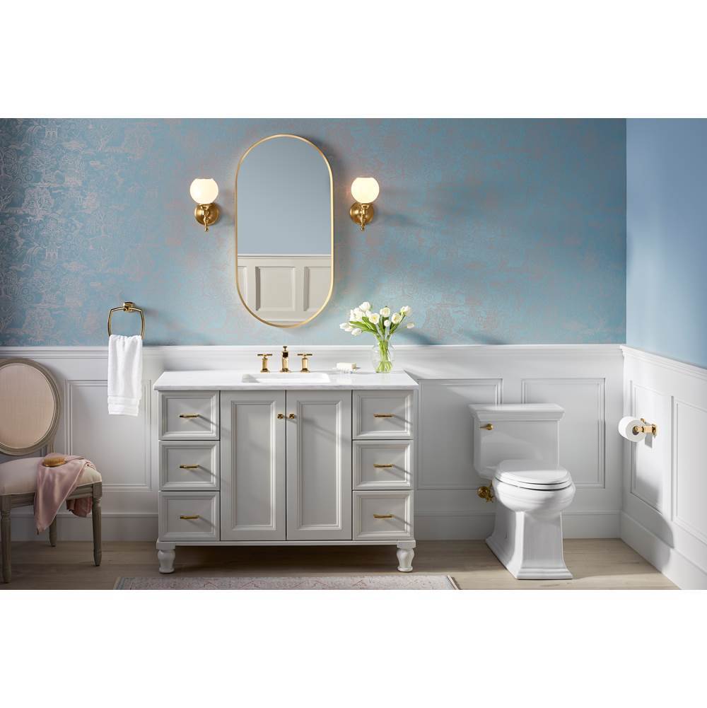 Essential 20'' x 40'' capsule framed mirror
