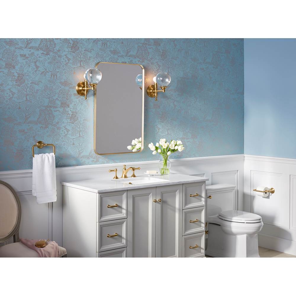 Essential 22'' x 34'' rectangular framed mirror