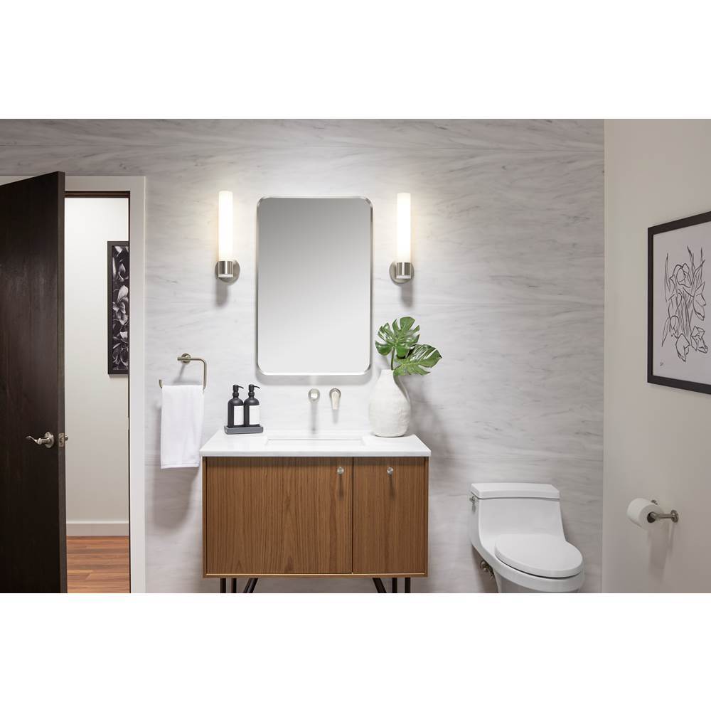 Essential 22'' x 34'' rectangular framed mirror