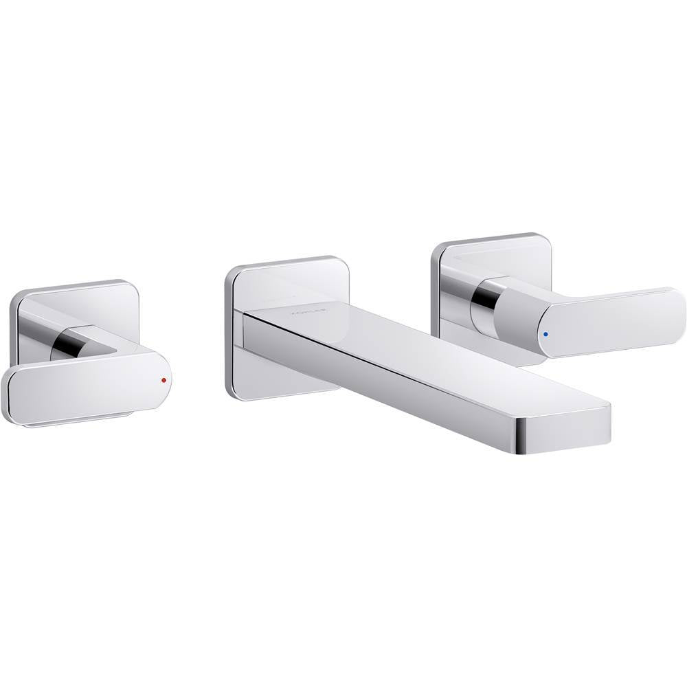 Kohler - Parallel Wall-mount bath faucet trim - Polished Chrome