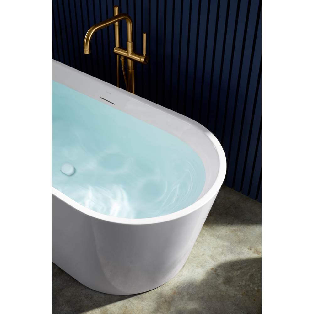 Evok 66'' x 30'' freestanding bath