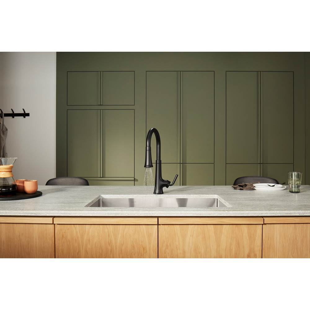 ToneE Touchless pull-down kitchen sink faucet with KOHLER Konnect