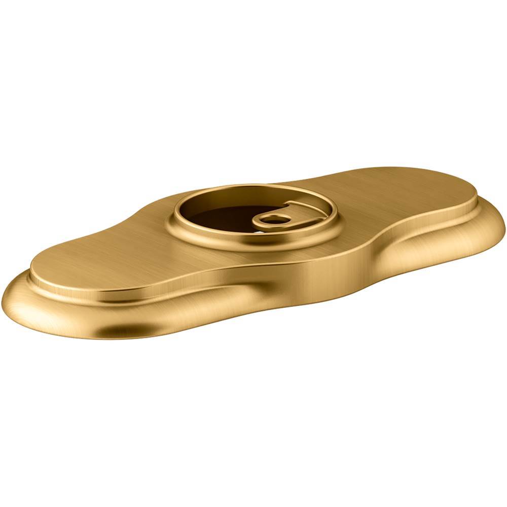 Kohler - Artifacts Escutcheon plate - Vibrant Brushed Moderne Brass