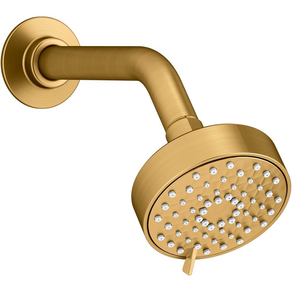 Kohler - Awaken G90 Three-function showerhead, 1.75 gpm - Vibrant Brushed Moderne Brass