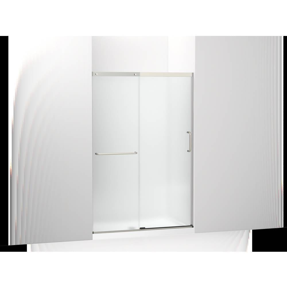 Kohler - Elate Sliding shower door, 70-1/2'' H x 44-1/4 - 47-5/8'' W, with 1/4'' thick Frosted glass - Matte Nickel