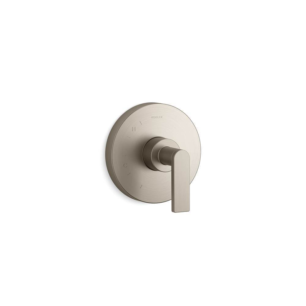 Kohler - Composed Rite-Temp valve trim with lever handle - Vibrant Brushed Nickel