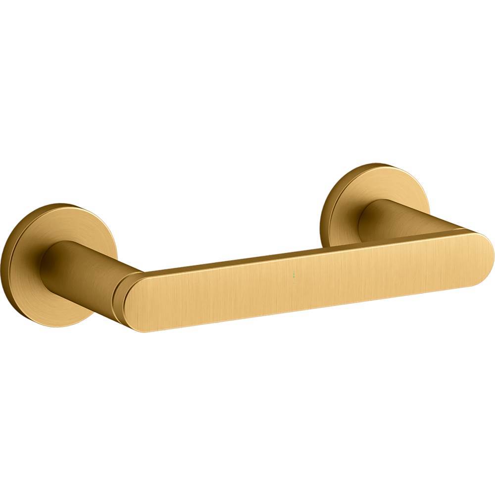 Composed Pivoting toilet paper holder