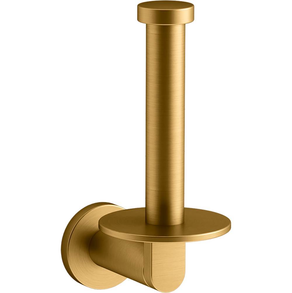 Composed Vertical toilet paper holder