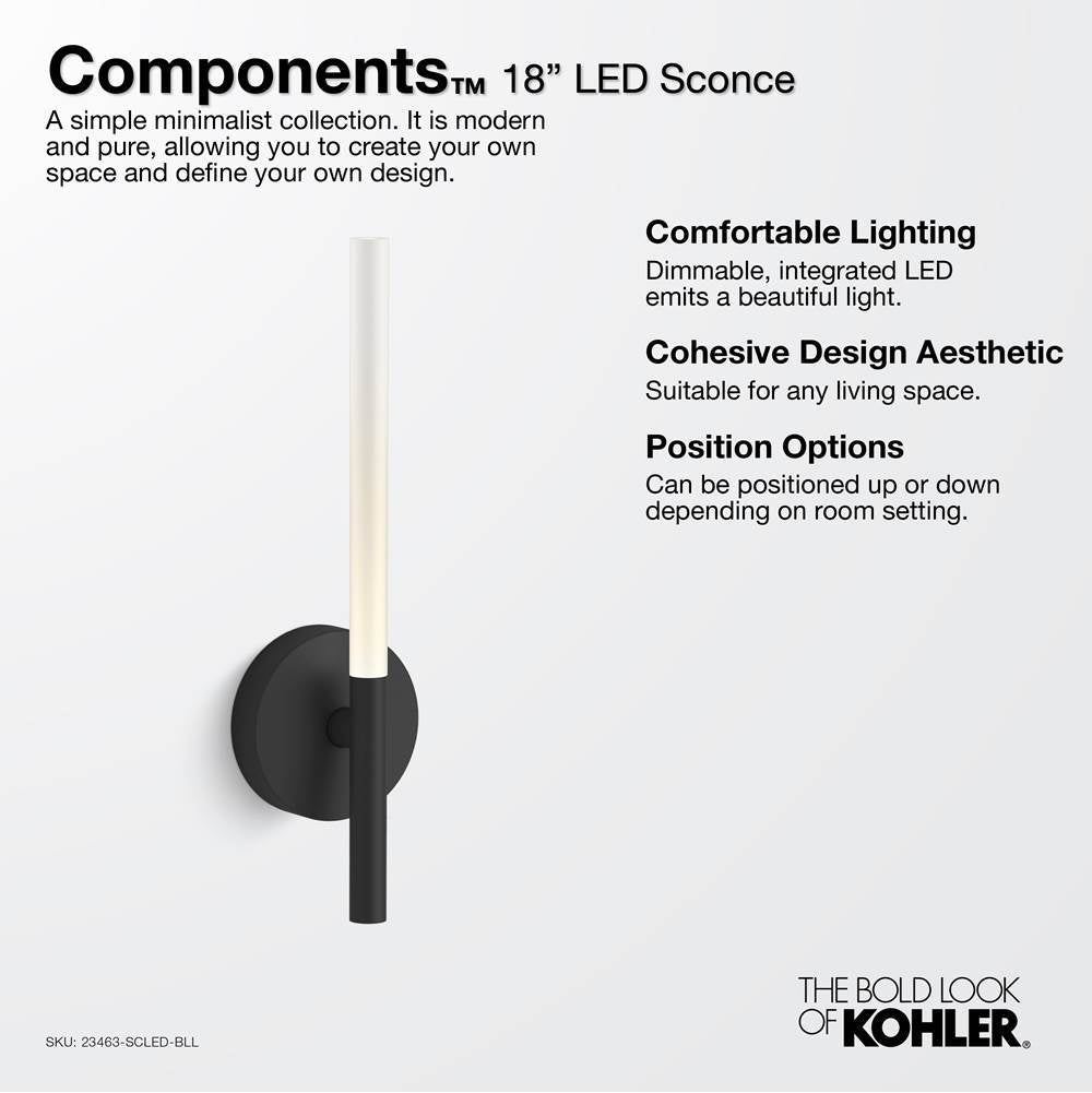ComponentsE One-light LED sconce